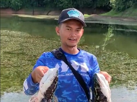 Fishing Enthusiast Releases Catch After Seeing This Fish's Offspring, Netizens Applaud!