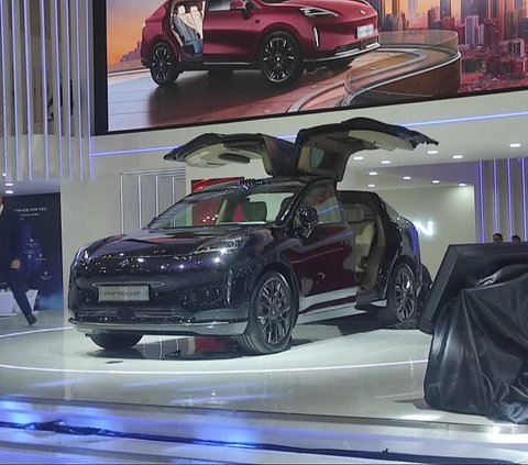 SUV Listrik Mewah AION HYPTEC HT Meluncur di GIIAS 2024