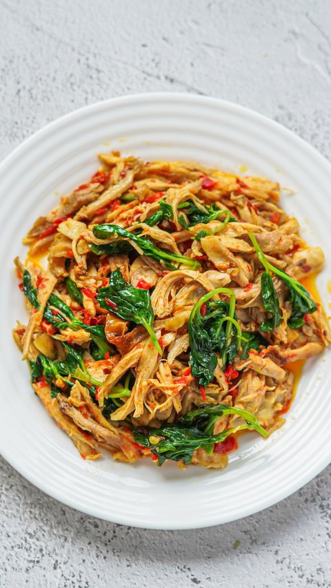 Shredded Tuna with Basil Recipe, Savory with Tempting Aroma