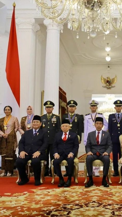 Ada Jokowi dan Iriana, Begini Sikap Tak Terduga Prabowo saat Wapres Ma'ruf Ingin Bersalaman