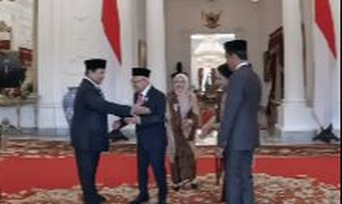 Ada Jokowi dan Iriana, Begini Sikap Tak Terduga Prabowo saat Wapres Ma'ruf Ingin Bersalaman