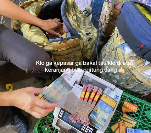 Pria Ini Putuskan Jadi Teller Pasar Usai Jadi Teller Unit, Begini Momen Seru yang Tak Disangka