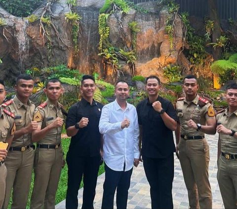 Raffi Ahmad Kedatangan 7 Taruna Akmil ke Andara, Pose Gagah Sang Calon Pemimpin Bangsa