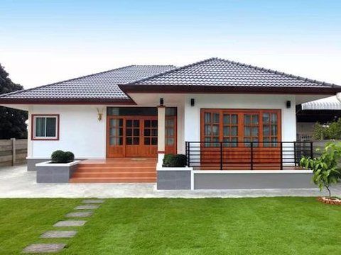 10 Ide Rumah Minimalis dan Cantik Bentuk Leter L di Kampung, Bikin Tetangga Noleh