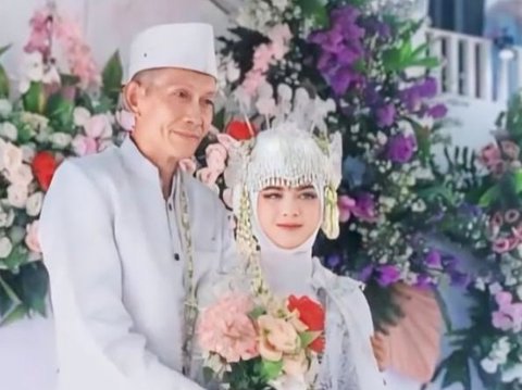 Handsome Loses to Wealthy, 80-Year-Old Grandfather Marries 19-Year-Old Girl with a Dowry of Rp200 Million