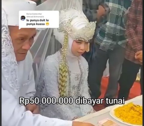 Handsome Loses to Wealthy, 80-Year-Old Grandfather Marries 19-Year-Old Girl with a Dowry of Rp200 Million