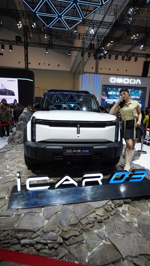 Di GIIAS 2024, PT Chery Sales Indonesia (CSI) mengenalkan model terbaru mereka, yaitu iCar 03 yang merupakan mobil listrik