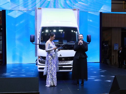 Appearance of Mitsubishi Fuso eCanter Electric Truck Officially Marketed in Indonesia