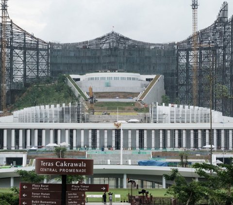 FOTO: Potret Terbaru Pembangunan IKN, Diperkirakan Baru 15 Persen Saat Upacara HUT RI 17 Agustus