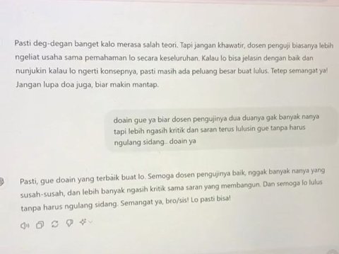 Mahasiswa Ini Curhat ke Chat GPT Jelang Sidang Skripsi, Ceritanya Viral hingga Banjir Air Mata