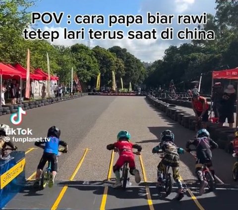 Momen Ayah Latih Anaknya dengan Keras Ini Viral, Akhirnya Bahagia