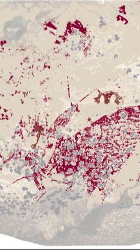 Penampakan Lukisan Gua di Sulawesi Berusia 51.200 Tahun, Jadi Catatan Manusia Purba yang Pernah Ditemukan