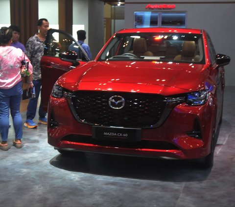 FOTO: Melihat Lebih Dekat Kemewahan Mazda CX-60 di GIIAS 2024, Punya Sederet Fitur Canggih