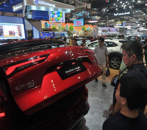 FOTO: Melihat Lebih Dekat Kemewahan Mazda CX-60 di GIIAS 2024, Punya Sederet Fitur Canggih