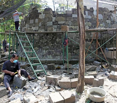 Stupa Raksasa Candi di Sleman Ini Ukurannya Lebih Besar Dibandingkan Stupa Candi Borobudur, Ini Fakta di Baliknya