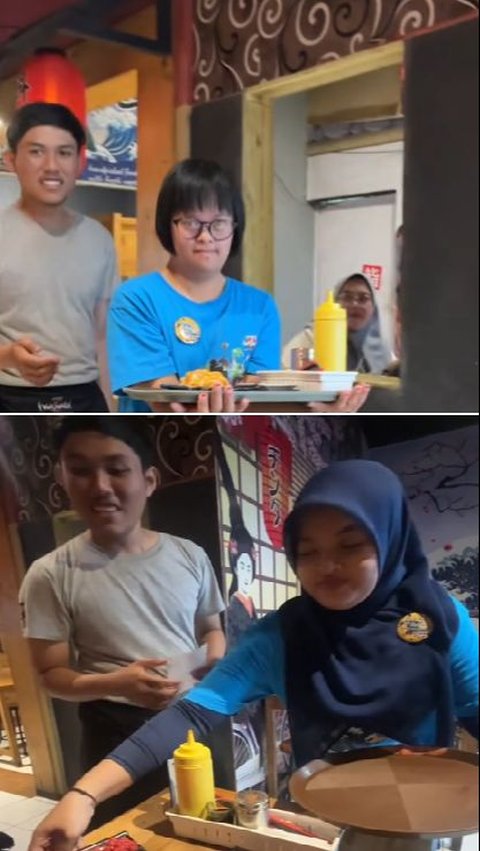 Restoran di Semarang Ini Rangkul Remaja Berkebutuhan Khusus untuk Jadi Waiters, Aksinya Bikin Takjub Banjir Pujian<br>