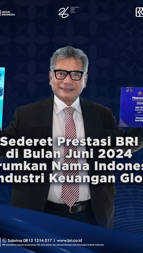 1. Forbes Kembali Nobatkan BRI Sebagai Perusahaan Terbesar di Indonesia dalam Daftar Forbes Global 2000 Tahun 2024