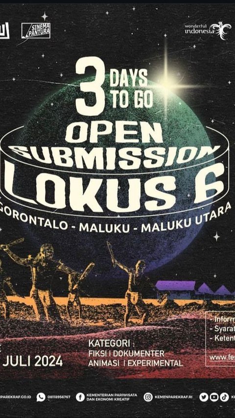 Fesbul Lokus 6, Peluang untuk Senias dari Gorontalo hingga Maluku Utara