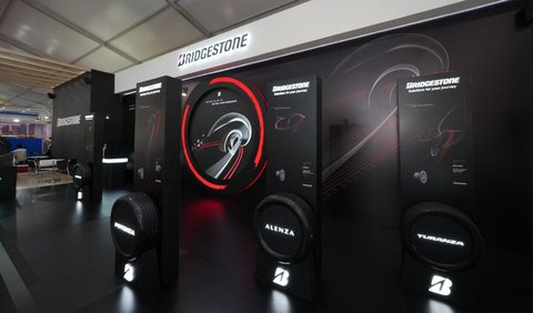 Setiap pembelian ban Bridgestone di GIIAS akan memberikan potongan harga hingga 30% kepada konsumen