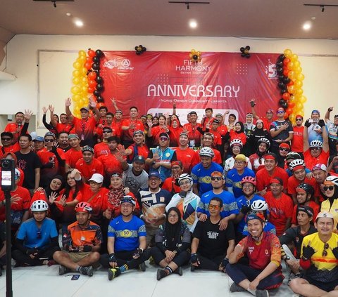 Proof that Gowes (cycling) is never dead, Noris Owner Community Jakarta Celebrates 5th Anniversary