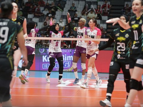 FOTO: Cetak Sejarah Baru, Jakarta BIN Juara Proliga 2024 untuk Pertama Kali