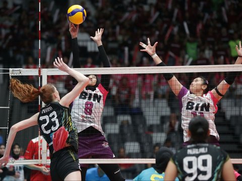 FOTO: Cetak Sejarah Baru, Jakarta BIN Juara Proliga 2024 untuk Pertama Kali