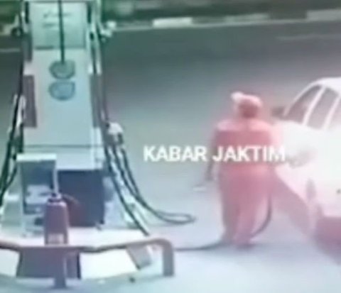 Case of a Car Fleeing After Refueling at Pasar Rebo Gas Station Investigated by Police