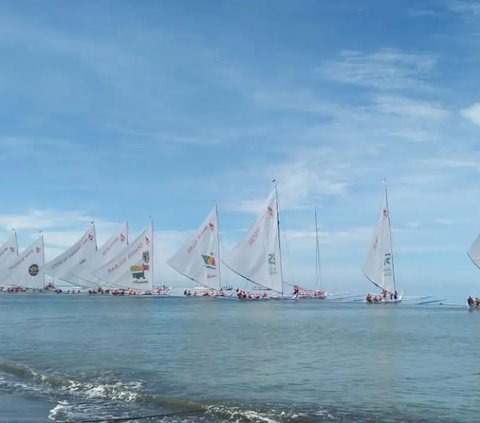 Bisa Berlayar Melawan Arah Angin, Ini Fakta Menarik Lopi Sandeq Perahu Layar Tercepat di Dunia Warisan Suku Mandar Sulawesi