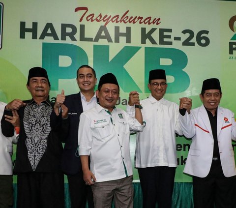 Dalam acara tasyakuran ini juga dihadiri oleh sejumlah perwakilan dari partai politik lainnya, termasuk Partai Demokrat, Partai Solidaritas Indonesia (PSI), Partai Keadilan Sejahtera (PKS), dan Partai Demokrasi Indonesia Perjuangan (PDIP). Foto: Liputan6.com / Angga Yuniar