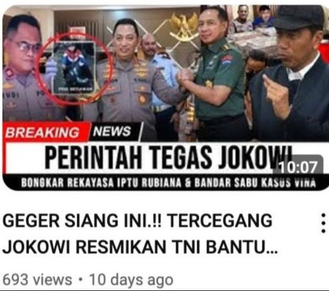 Benarkah Presiden Mengutus TNI untuk Bantu Usut Kasus Vina Cirebon? Cek Faktanya