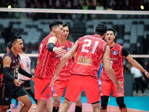 FOTO: Tekuk Jakarta STIN BIN dengan Skor Telak, Putra Palembang Bank Sumsel Babel Raih Posisi Ketiga di Proliga 2024