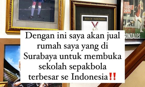 Eks Pemain Timnas Gonzales Rela Jual Rumah Mewahnya di Surabaya, Ini Mimpi yang Ingin Diwujudkan