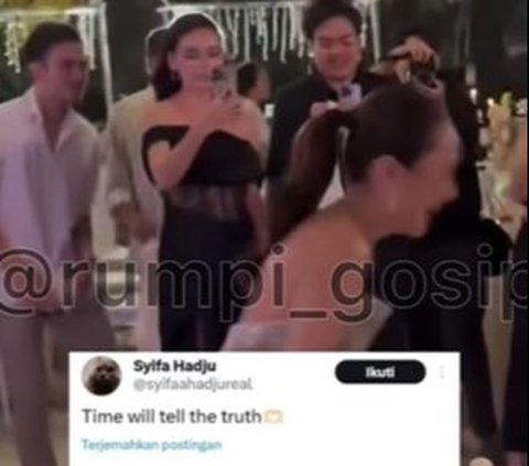 7 Photos of Rizky Nazar & Dozma Caught at a Wedding Together, Syifa Hadju Gives a Sharp Insinuation