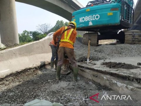 Waspada Macet Panjang di Tol Jakarta-Cikampek, Ini Titik Lokasi Perbaikan Jalan