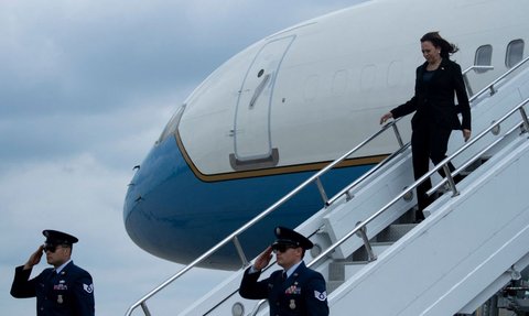 FOTO: Joe Biden Tunjuk Wapres Kamala Harris Jadi Capres Usai Mundur dari Kampanye Pilpres Amerika Serikat 2024