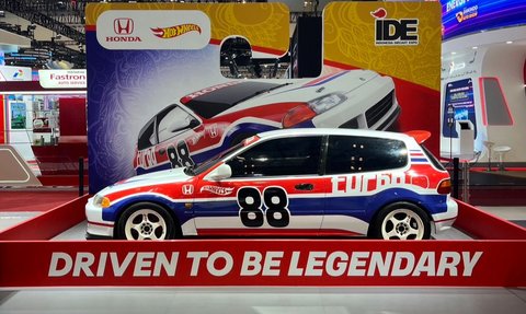 Kerjasama Honda X Hotwheels: Tawarkan Edisi Spesial Civic Estilo di GIIAS 2024