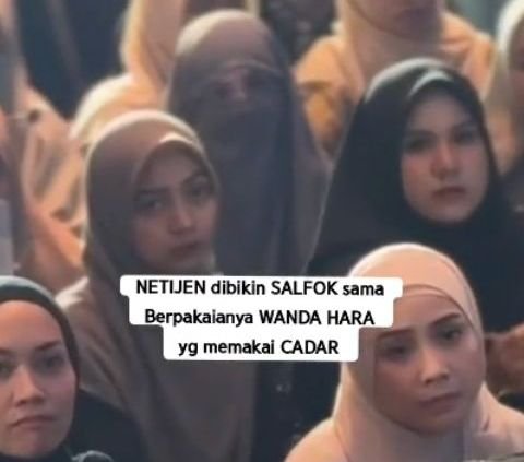 Pihak Panitia Buka Suara Soal Wanda Hara Bercadar Saat Ikut Kajian Ustaz Hanan Attaki