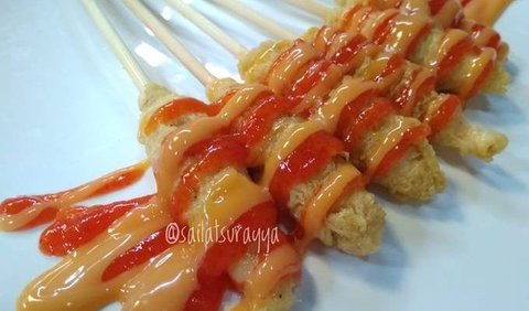 5. Sate Telur Gulung Keju