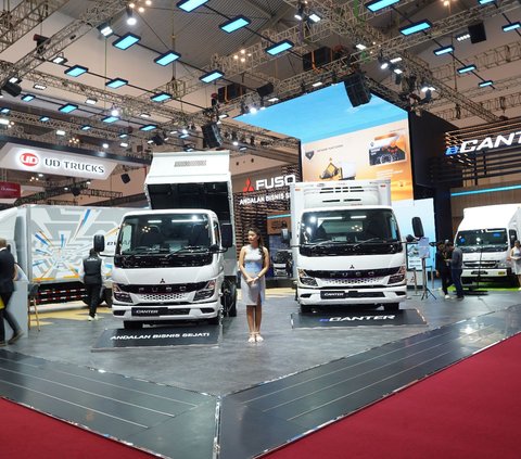 Potret Kecanggihan Truk Mitsubishi Fuso di GIIAS 2024, Ada Truk Listrik Sampai Truk Ramah Perempuan