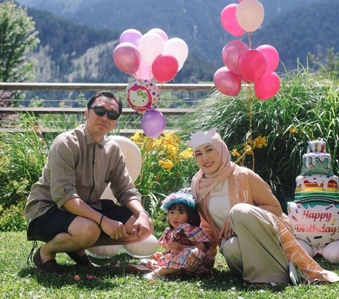 Potret Perayaan Ultah Alisha Prameswari Putri Ibas Yudhoyono yang Unik, Berlangsung di Alam dengan Balon Warna-warni