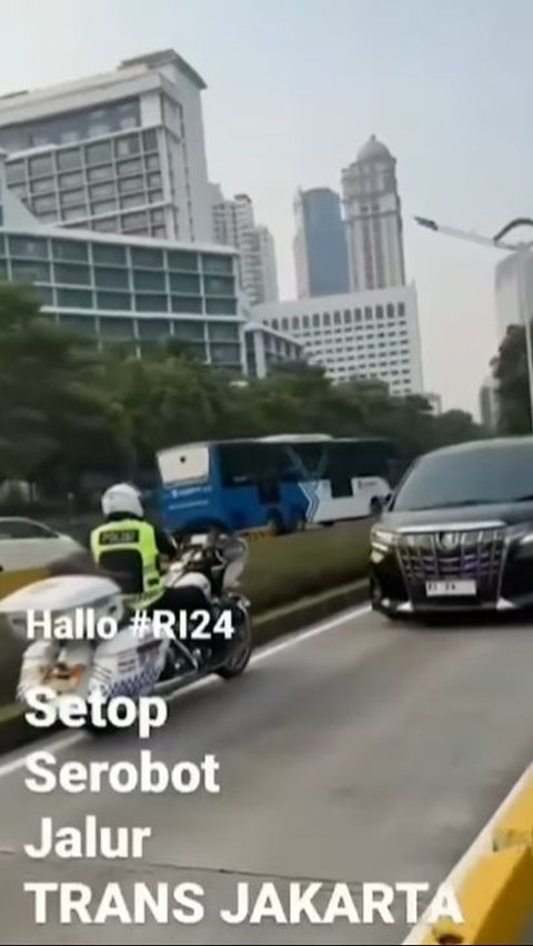 Viral Mobil RI 24 Serobot Jalur TransJakarta, Ini Penjelasan Kemenag