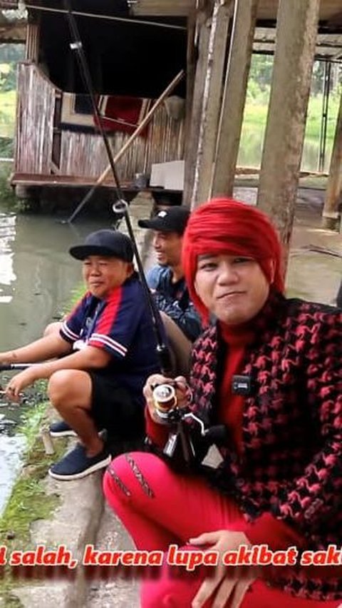 Komedian Adul Si Jago Mancing, Saat Tanding dengan Pesulap Merah Malah Kalah 'Tadi Saya Ngomong sama Ikannya'