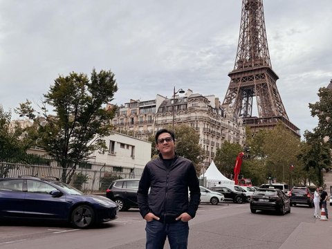 8 Momen Keseruan Andre Taulany dan Keluarga Liburan ke Paris, Potret Ganteng Kenzy Bikin Salfok