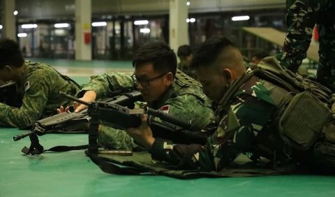 Latihan bersama yang bertajuk '30th edition of Exercise Chandrapura (XCP)' ini, Kopassus dan SAF saling bertukar pengetahuan taktik, teknik dan prosedur komando dalam sebuah pertempuran. <br>