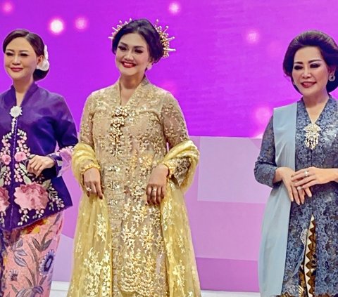 10 Potret Cantik Bella Saphira di Momen Hari Kebaya Nasional, Tampil Bak Model saat Acara Peragaan Busana