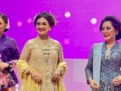 10 Potret Cantik Bella Saphira di Momen Hari Kebaya Nasional, Tampil Bak Model saat Acara Peragaan Busana