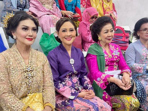 10 Potret Cantik Bella Saphira di Momen Hari Kebaya Nasional, Tampil Bak Model saat Acara Peragaan Busana