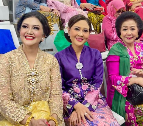 10 Potret Cantik Bella Saphira di Momen Hari Kebaya Nasional, Tampil Bak Model saat Acara Peragaan Busana