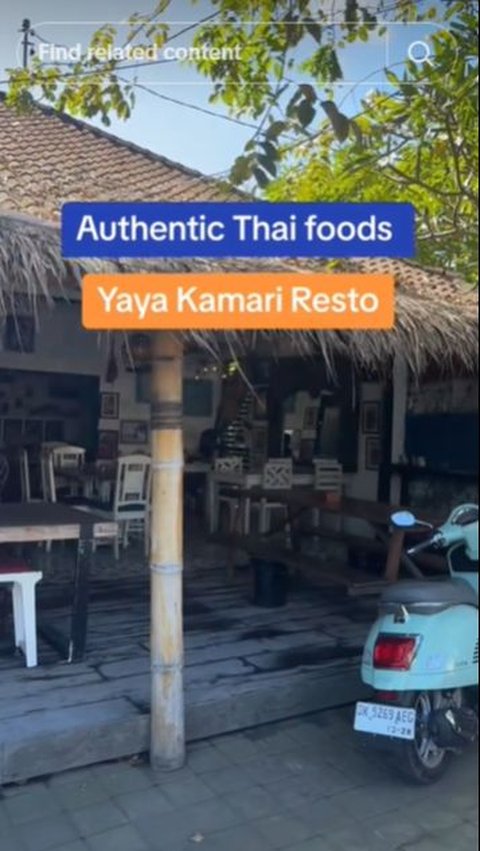 Yaya resto beralamat di Jl. Bypass Ngurah Rai 508 sanur Bali <br>