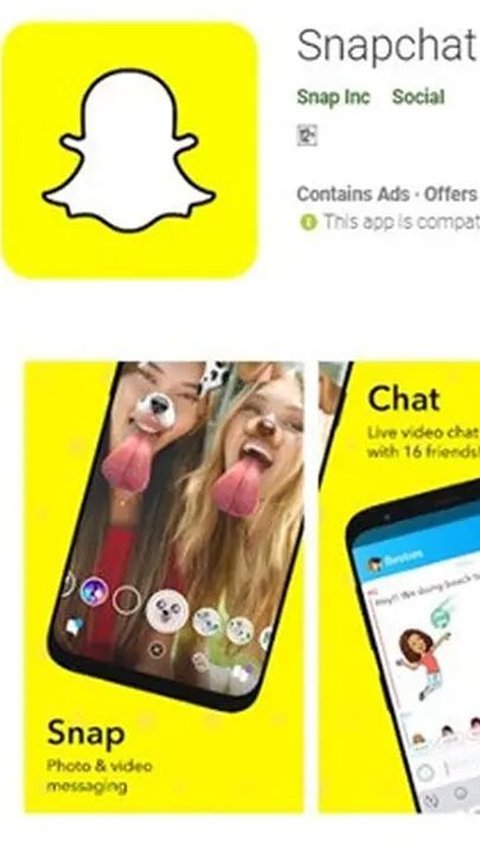 Aplikasi Kamera Lucu yang Lagi Trend Snapchat<br>